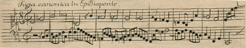 Bach Fuga Canonica