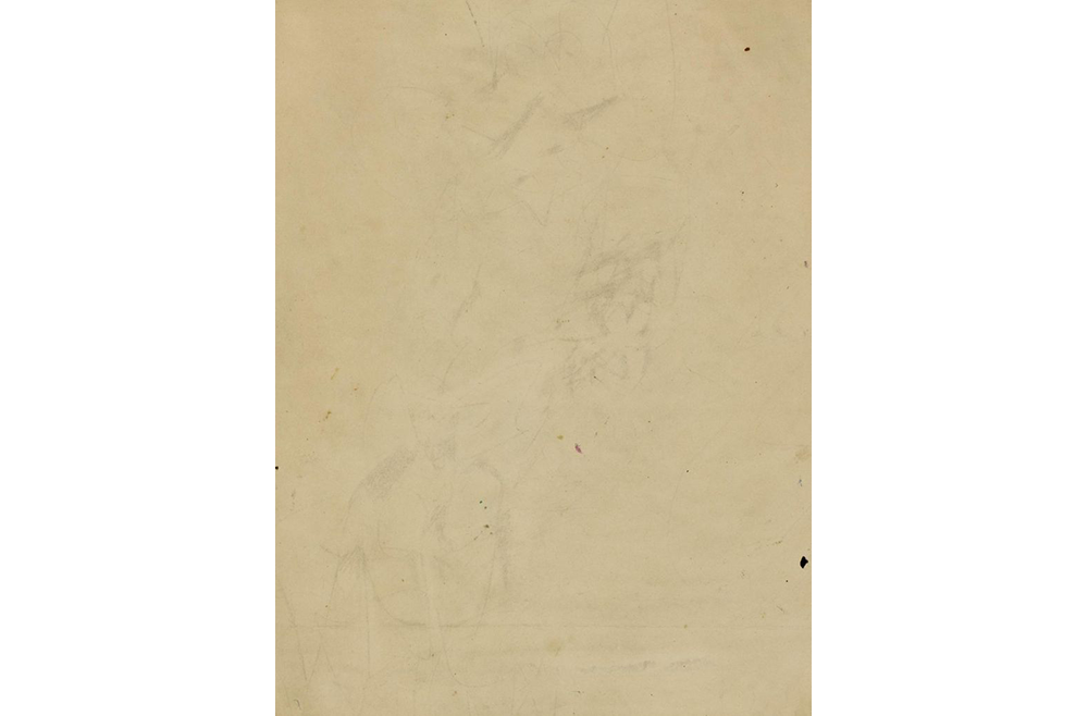 Robert-Rauschenberg-Erased-de-Kooning-Drawing-1953